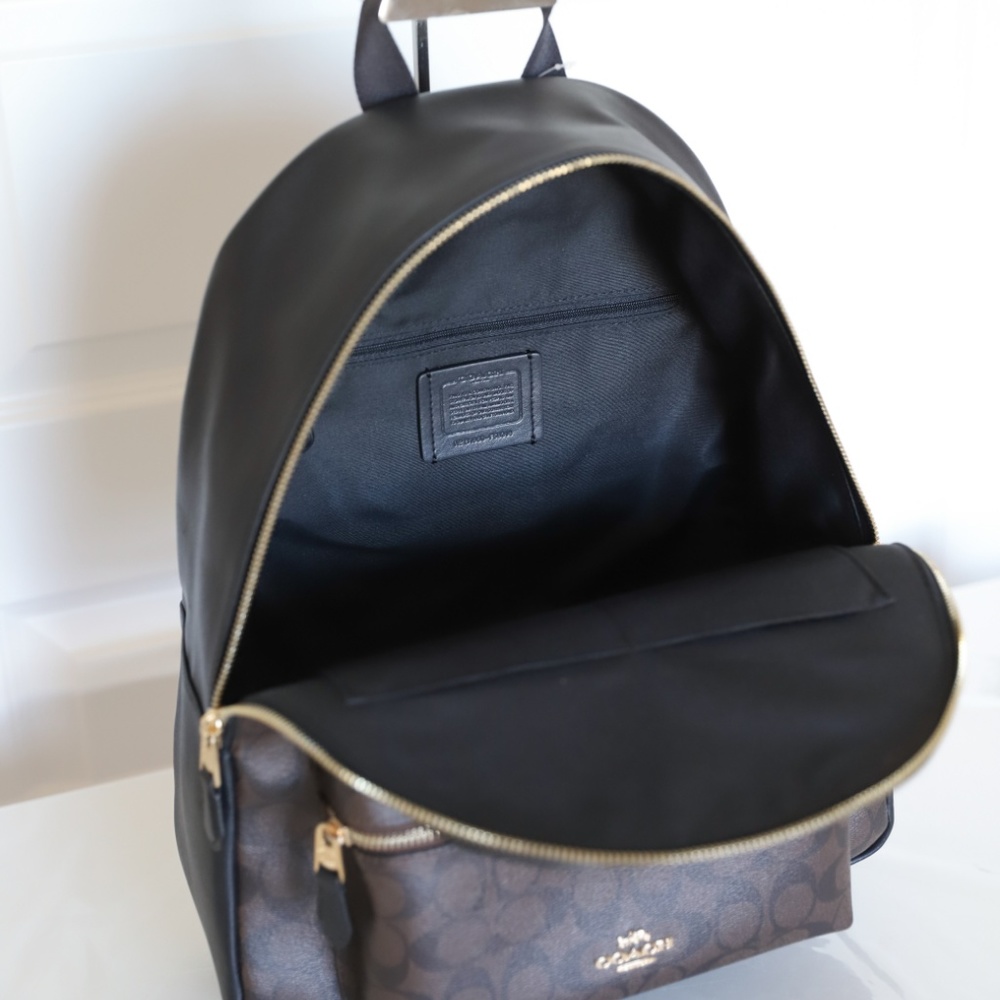 NWT Coach F58314 Signature Charlie Backpack - Picture 8 of 8